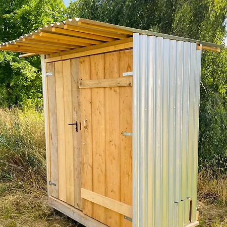 Luxe tent Waldquartier Naschgarten Zelt