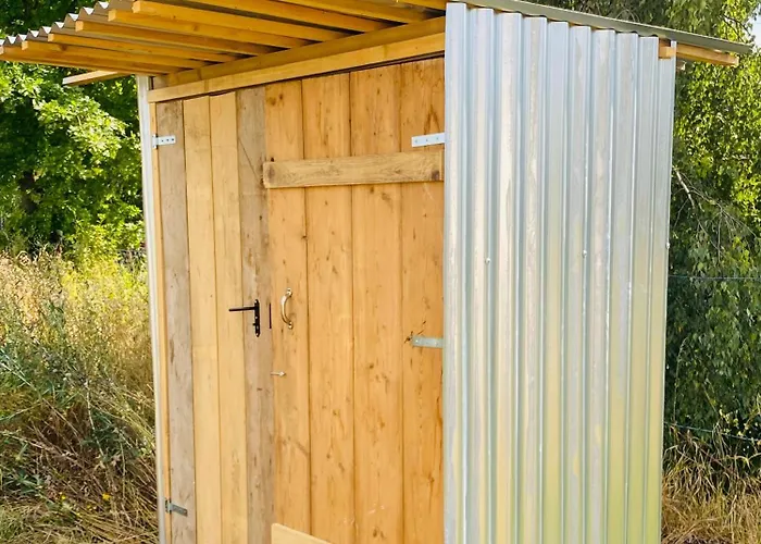 Luxuszelt Waldquartier Naschgarten Zelt